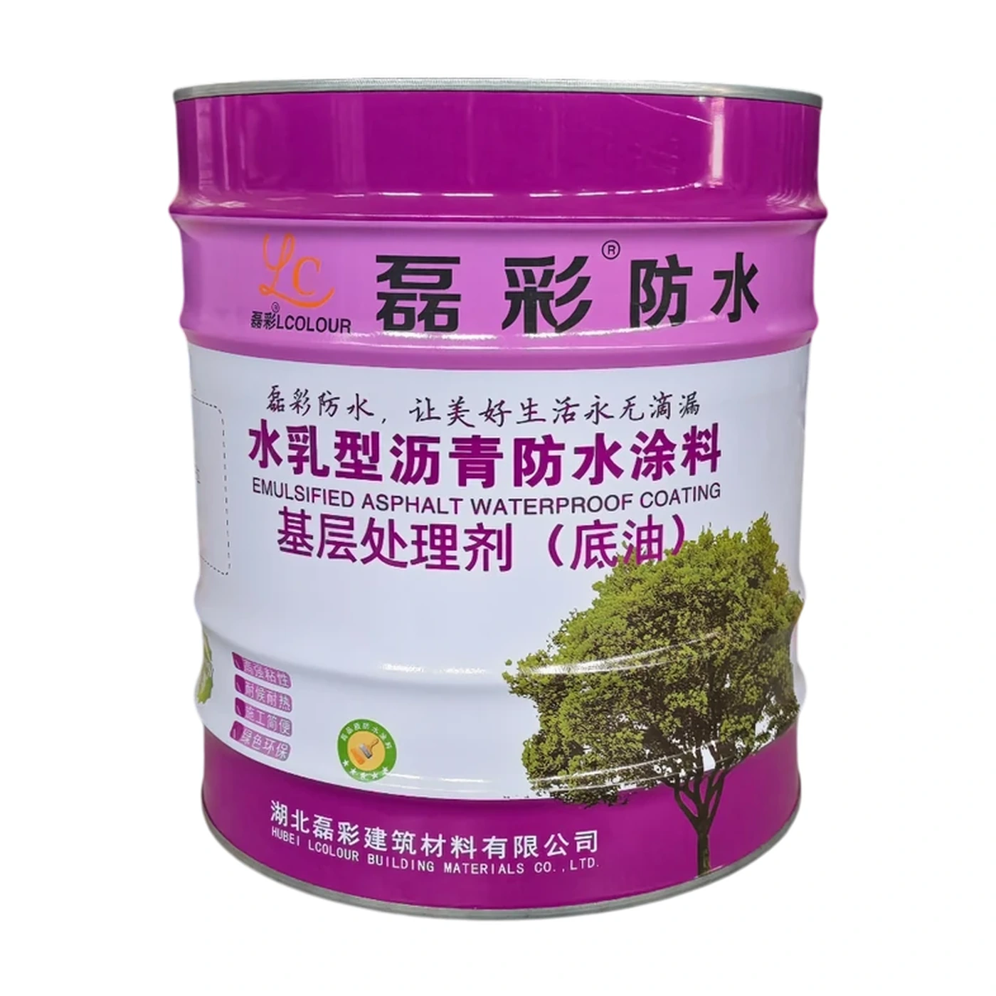 磊彩水乳型沥青防水涂料基层处理剂底油产品实拍